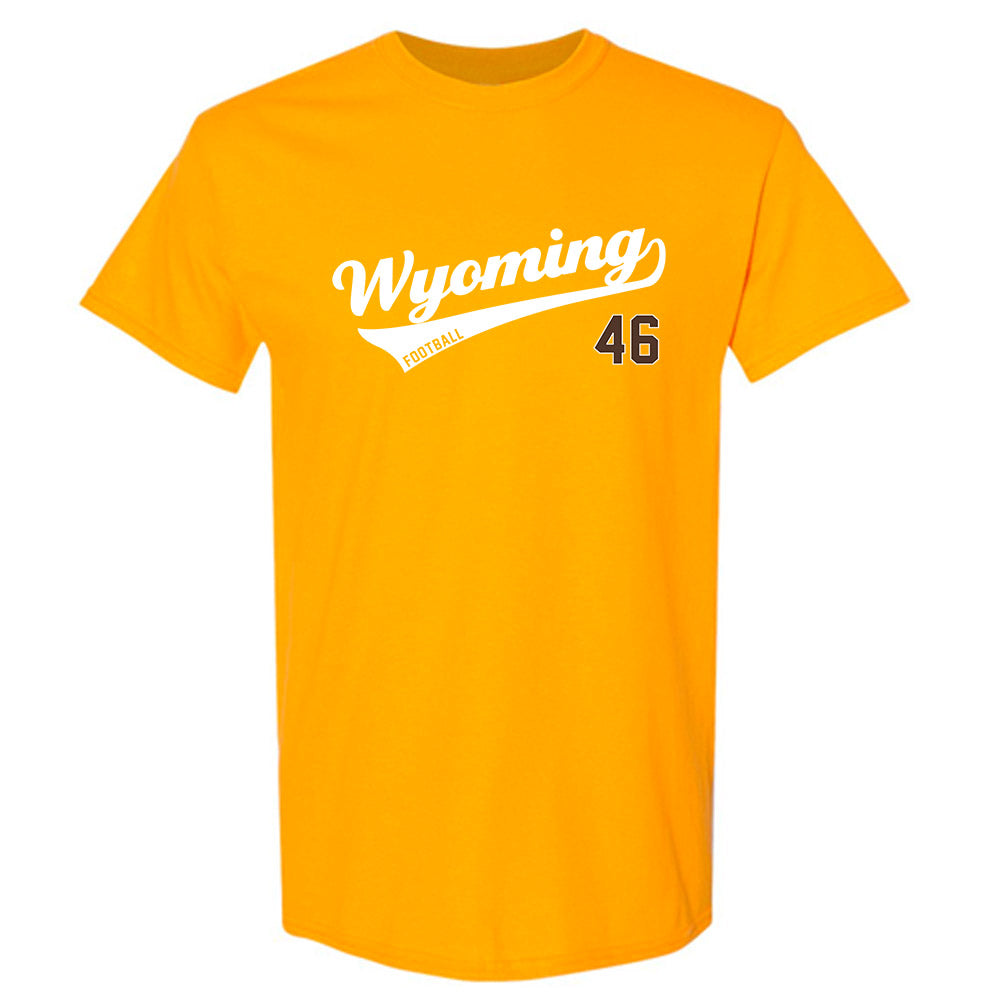 Wyoming - NCAA Football : Dash Bauman - T-Shirt