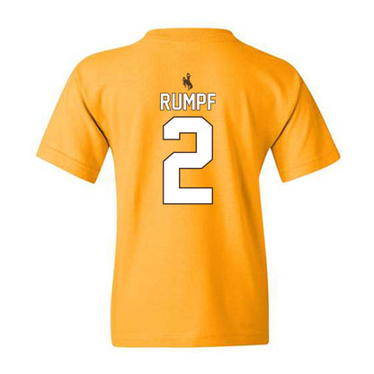 Wyoming - NCAA Women's Basketball : Jane Rumpf - Classic Shersey Youth T-Shirt-1