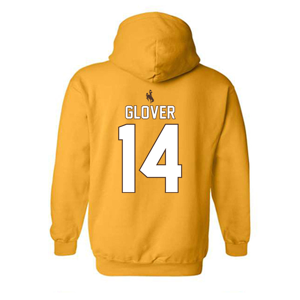 Wyoming - NCAA Women's Soccer : Alyssa Glover - Classic Shersey Hooded Sweatshirt-1