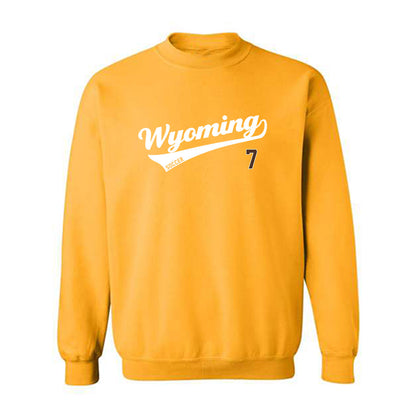 Wyoming - NCAA Women's Soccer : Jayla Espinosa - Classic Shersey Crewneck Sweatshirt-0