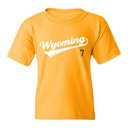 Wyoming - NCAA Women's Soccer : Jayla Espinosa - Classic Shersey Youth T-Shirt-0