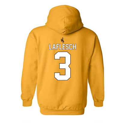 Wyoming - NCAA Women's Volleyball : Lily LaFlesch - Classic Shersey Hooded Sweatshirt-1
