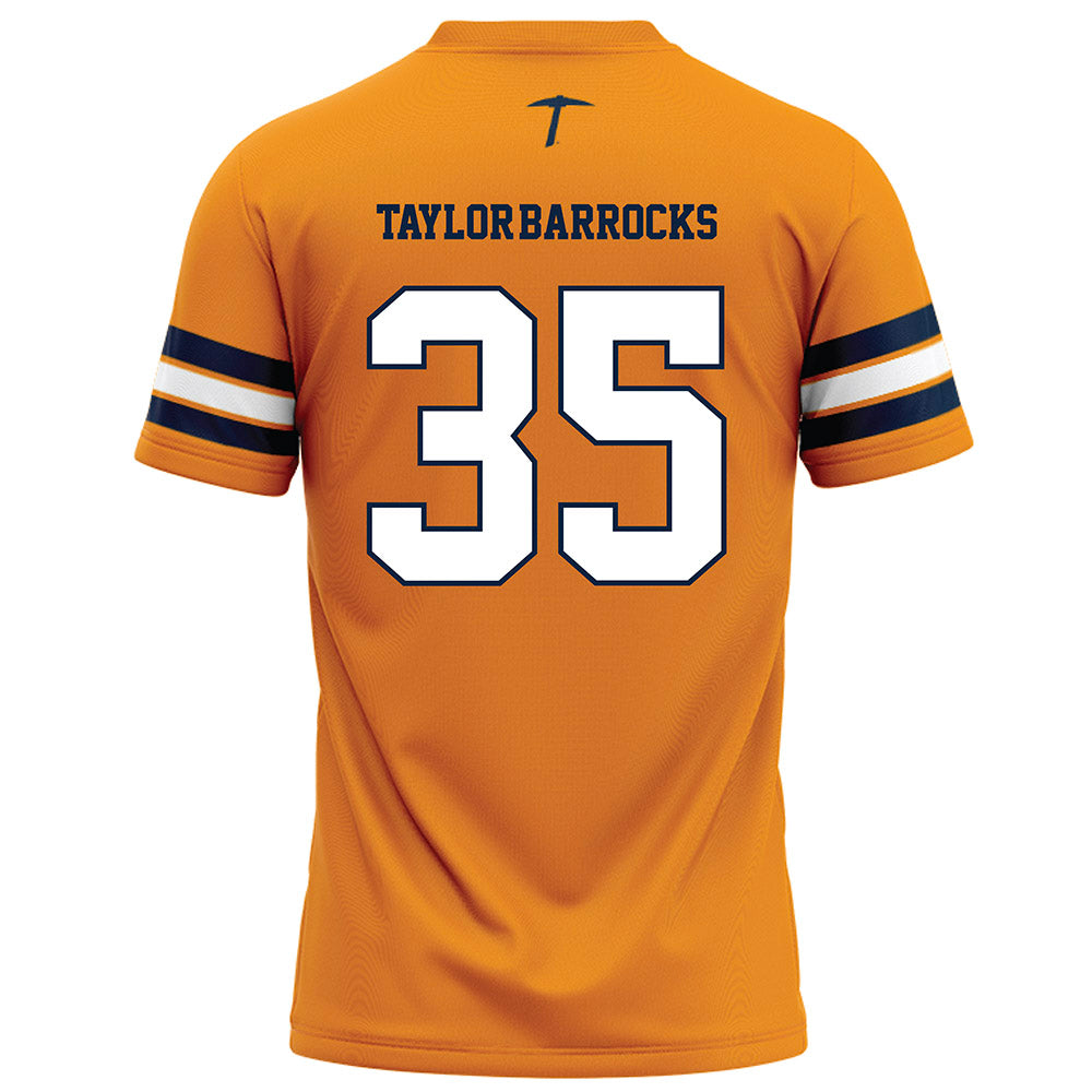 UTEP - NCAA Football : Kofi Taylor-Barrocks - Orange Football Jersey-1