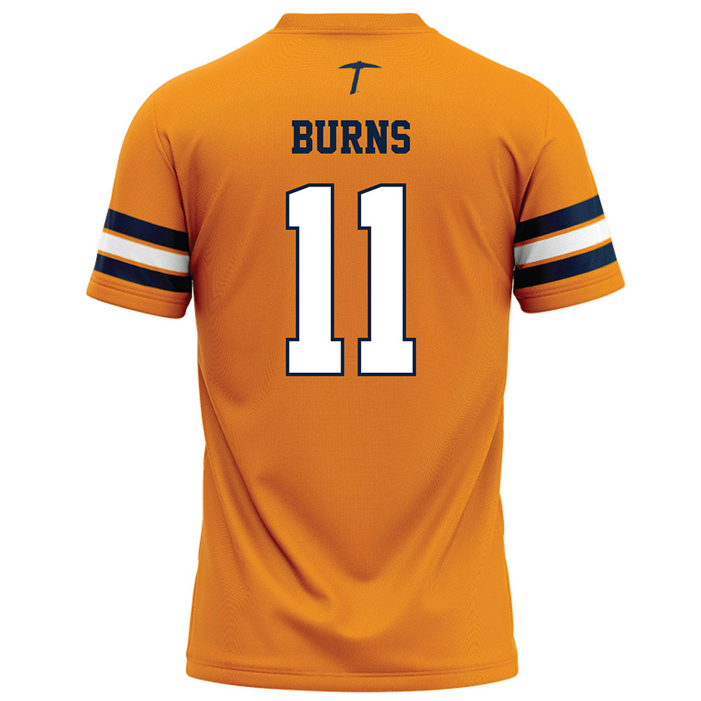 UTEP - NCAA Football : Derek Burns - Orange Football Jersey-1