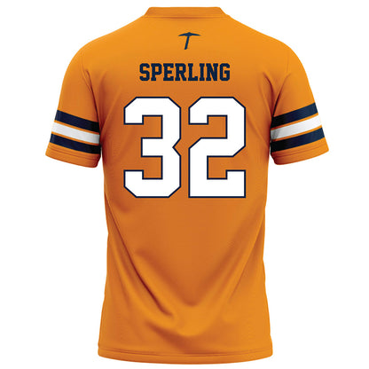 UTEP - NCAA Football : Lamar Sperling - Orange Football Jersey-1