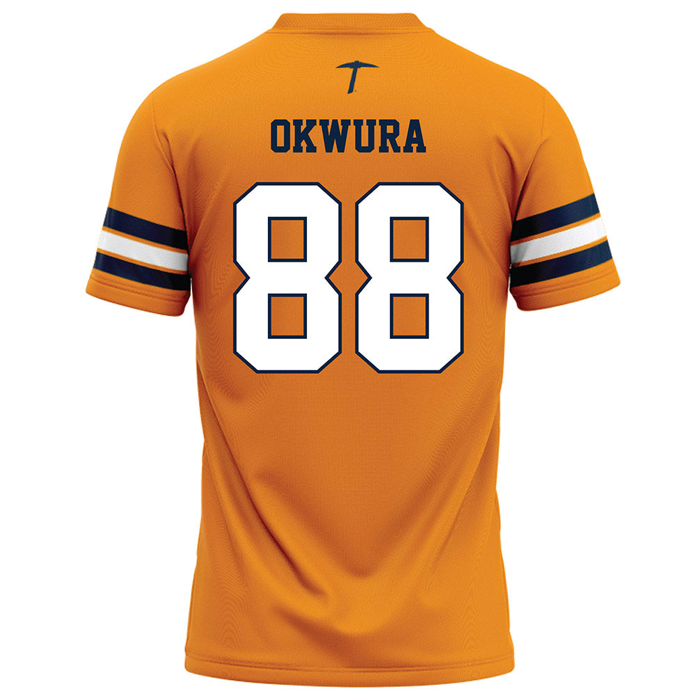 UTEP - NCAA Football : Benedict Okwura - Orange Football Jersey-1