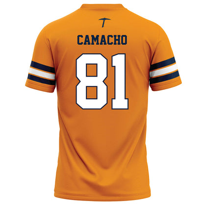 UTEP - NCAA Football : Johan Camacho - Orange Football Jersey-1