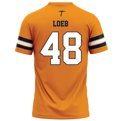 UTEP - NCAA Football : Carson Loeb - Orange Football Jersey-1