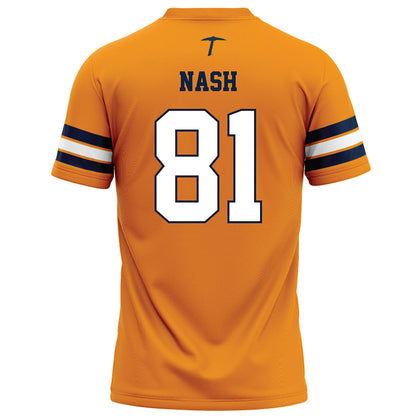 UTEP - NCAA Football : Jeremiah Nash - Orange Football Jersey-1