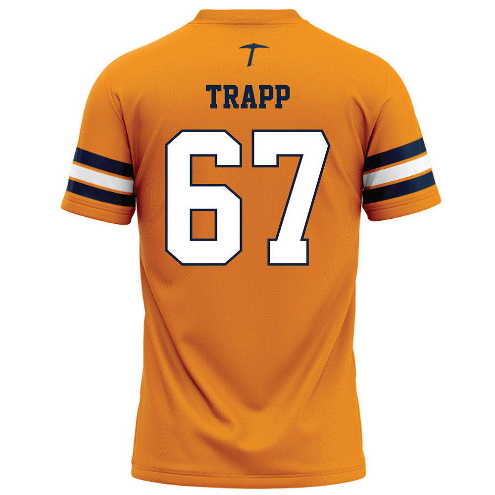 UTEP - NCAA Football : Jayden Trapp - Orange Football Jersey-1