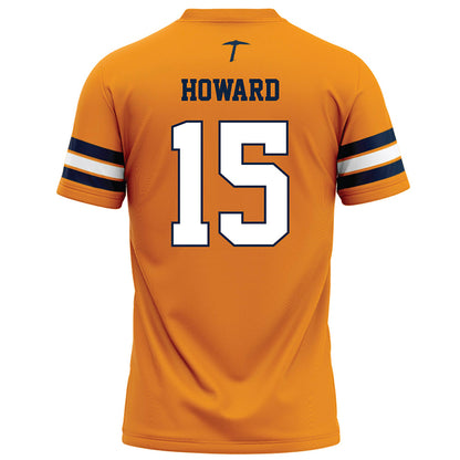 UTEP - NCAA Football : Donavan Howard - Orange Football Jersey-1