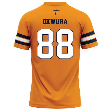 UTEP - NCAA Football : Benny Okwura - Orange Football Jersey-1