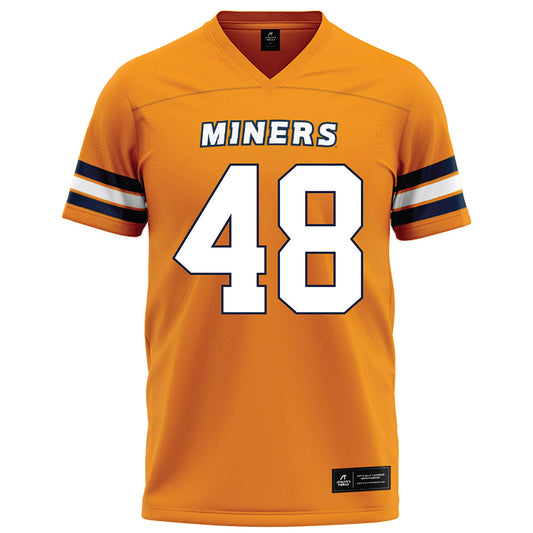 UTEP - NCAA Football : Japrei Wafer - Orange Football Jersey-0