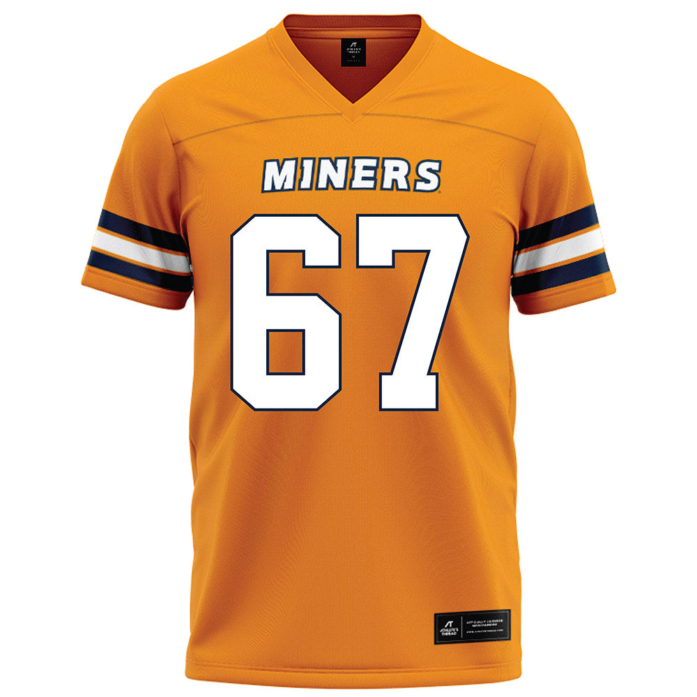 UTEP - NCAA Football : Jayden Trapp - Orange Football Jersey-0