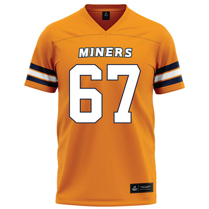 UTEP - NCAA Football : Jayden Trapp - Orange Football Jersey-0