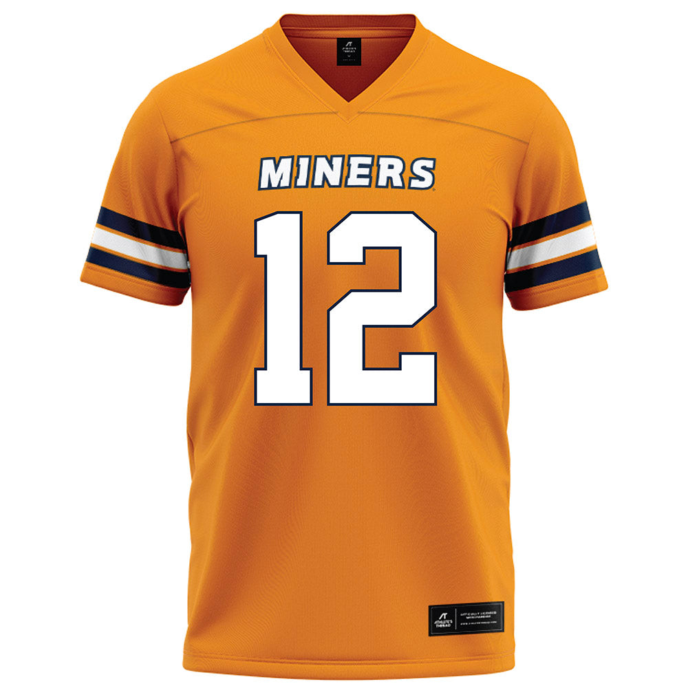 UTEP - NCAA Football : Ray Moore III - Orange Football Jersey-0