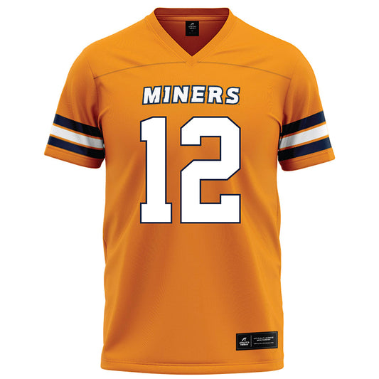 UTEP - NCAA Football : Ray Moore III - Orange Football Jersey-0