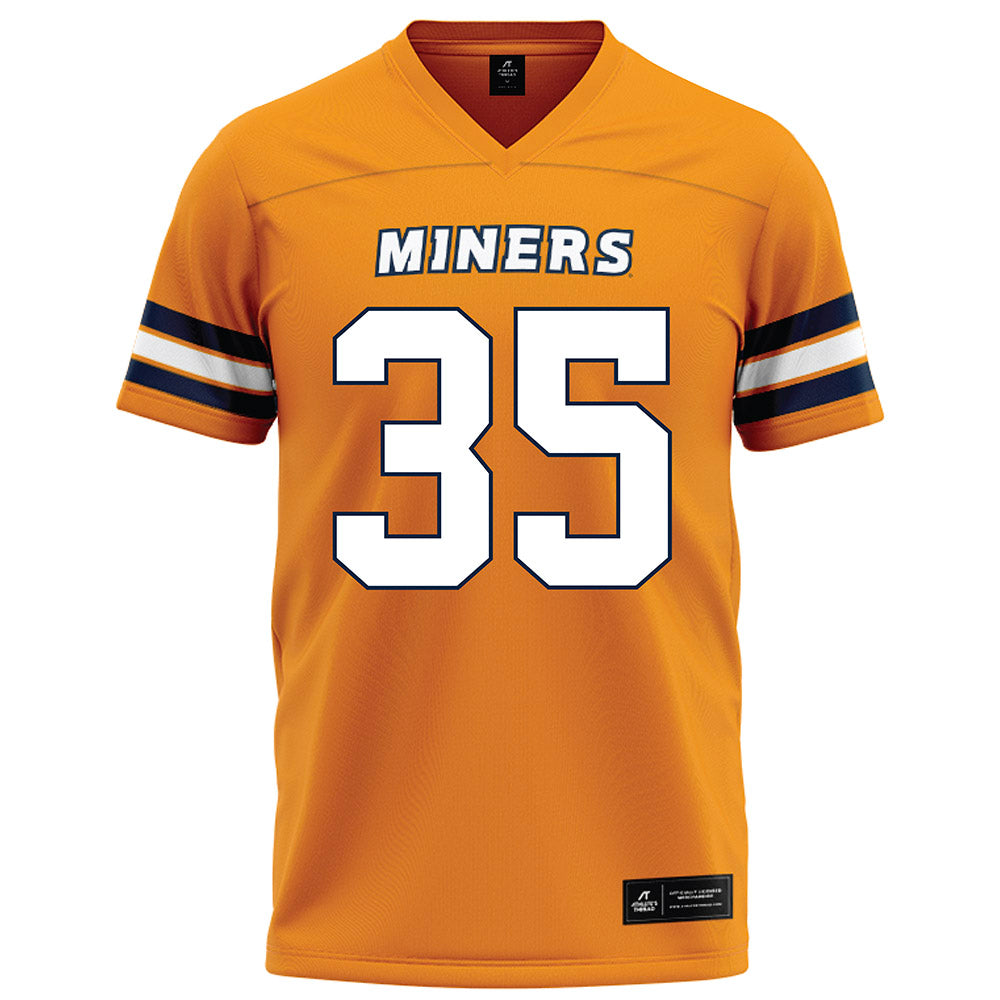 UTEP - NCAA Football : Kofi Taylor-Barrocks - Orange Football Jersey-0