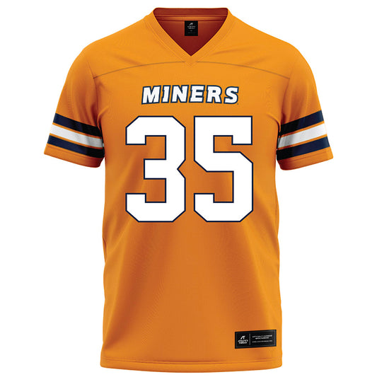 UTEP - NCAA Football : Kofi Taylor-Barrocks - Orange Football Jersey-0