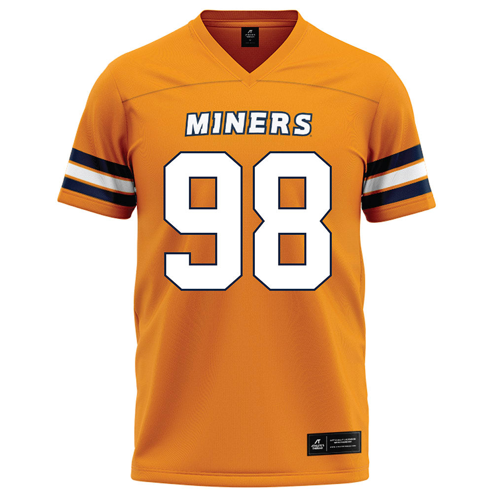 UTEP - NCAA Football : Preston Hickey - Orange Football Jersey-0