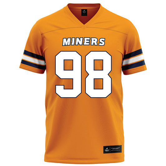 UTEP - NCAA Football : Preston Hickey - Orange Football Jersey-0