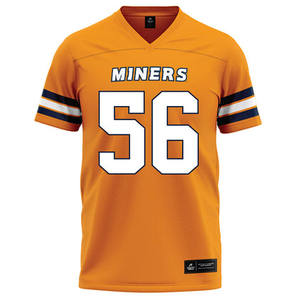 UTEP - NCAA Football : Brian Williams Jr. - Orange Football Jersey-0