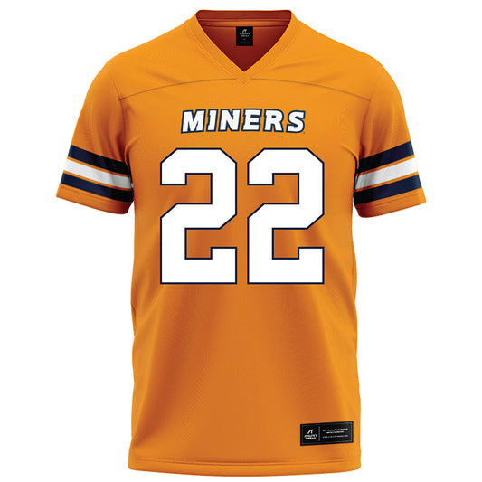 UTEP - NCAA Football : Kane White-Tinsley - Orange Football Jersey-0