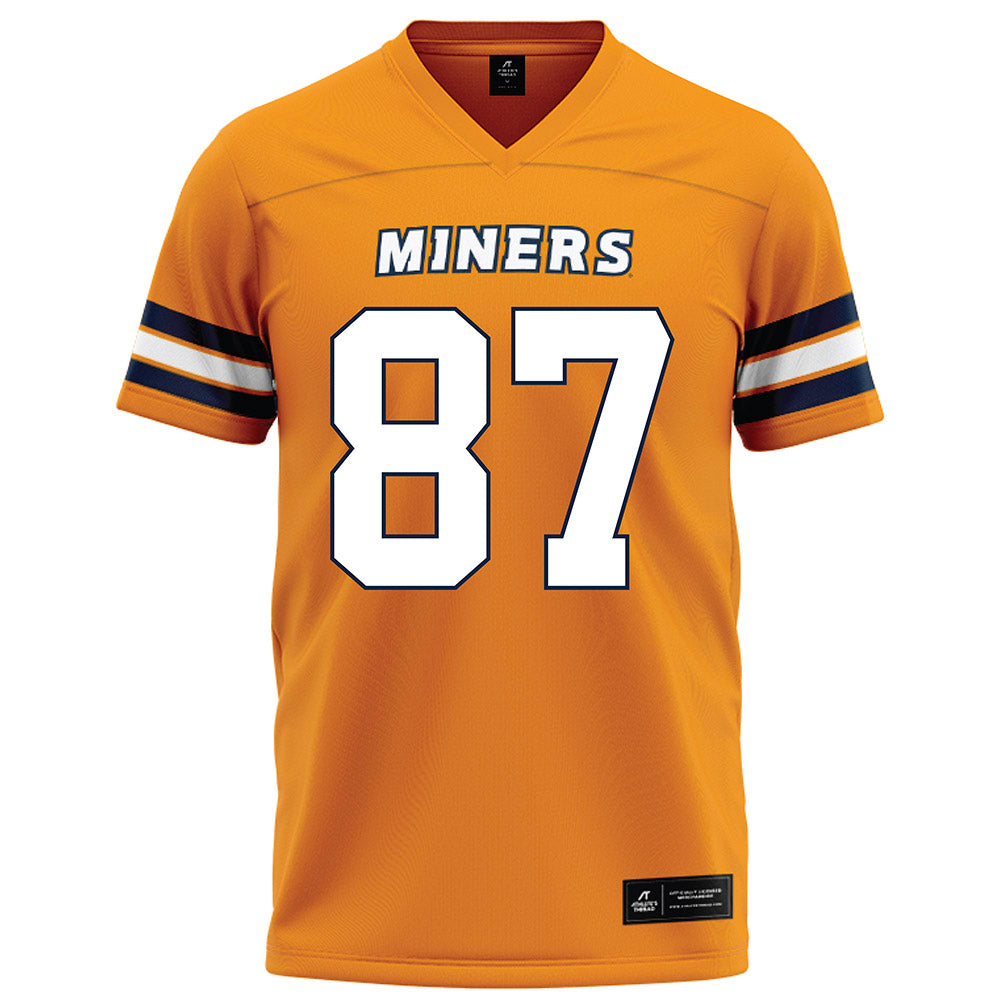 UTEP - NCAA Football : Chance Bell - Orange Football Jersey-0