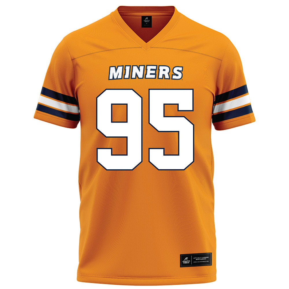UTEP - NCAA Football : DAdrian Tinney-Anderson - Orange Football Jersey-0