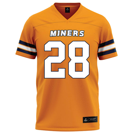 UTEP - NCAA Football : Erion Wilkins - Orange Football Jersey-0