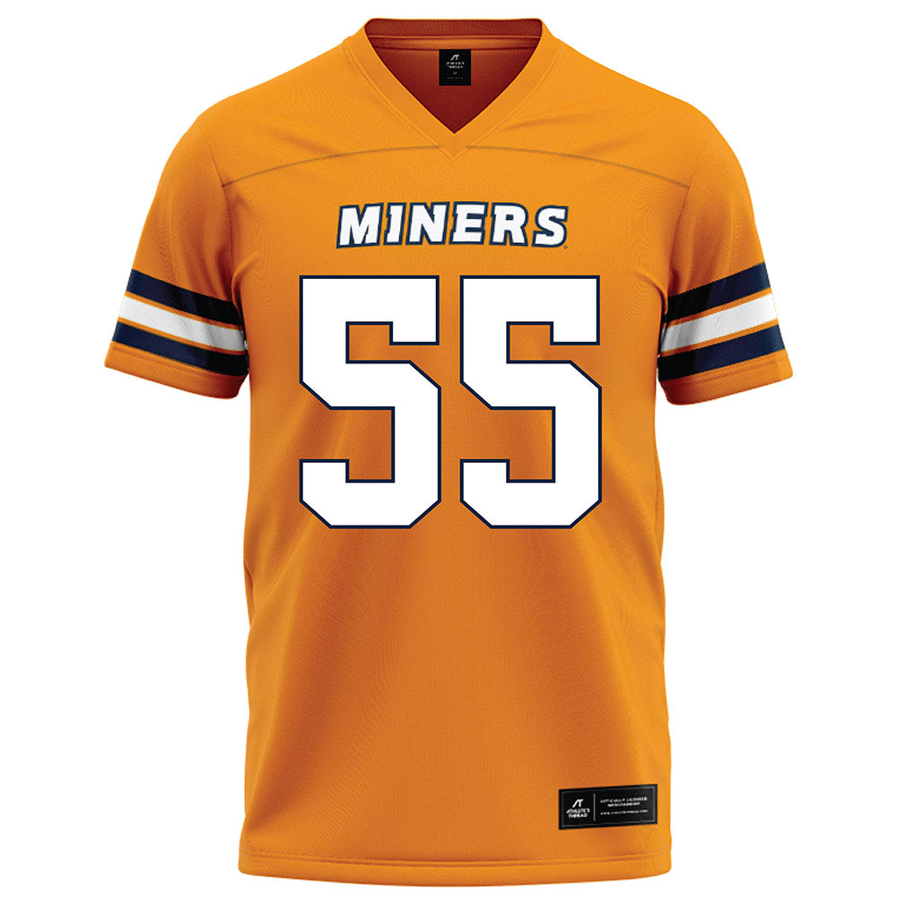 UTEP - NCAA Football : Jayden Trapp - Orange Football Jersey-0