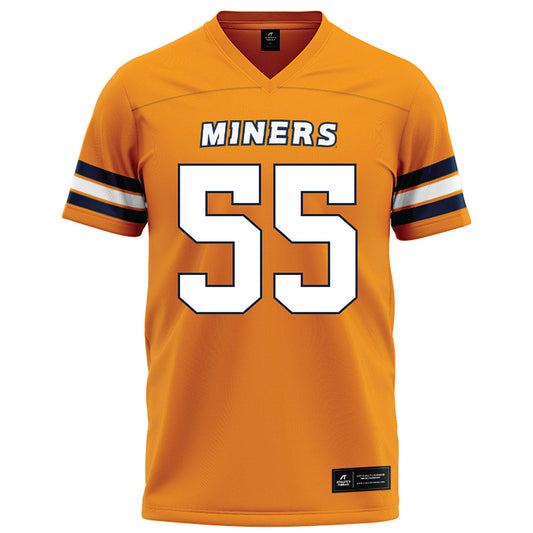 UTEP - NCAA Football : Jayden Trapp - Orange Football Jersey-0