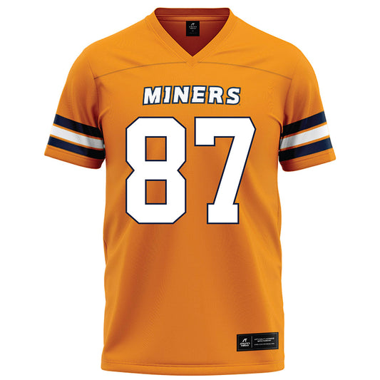 UTEP - NCAA Football : Chance Bell - Orange Football Jersey-0