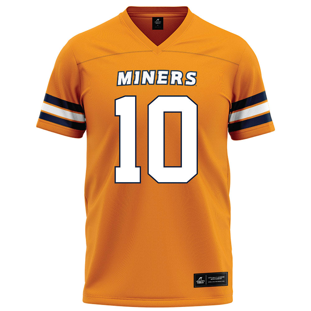UTEP - NCAA Football : Jayden Wilson - Orange Football Jersey-0