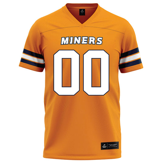UTEP - NCAA Football : Jackson Stoner - Orange Football Jersey-0