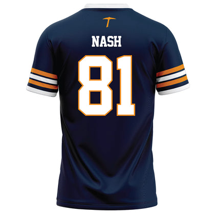 UTEP - NCAA Football : Jeremiah Nash - Navy Football Jersey-1