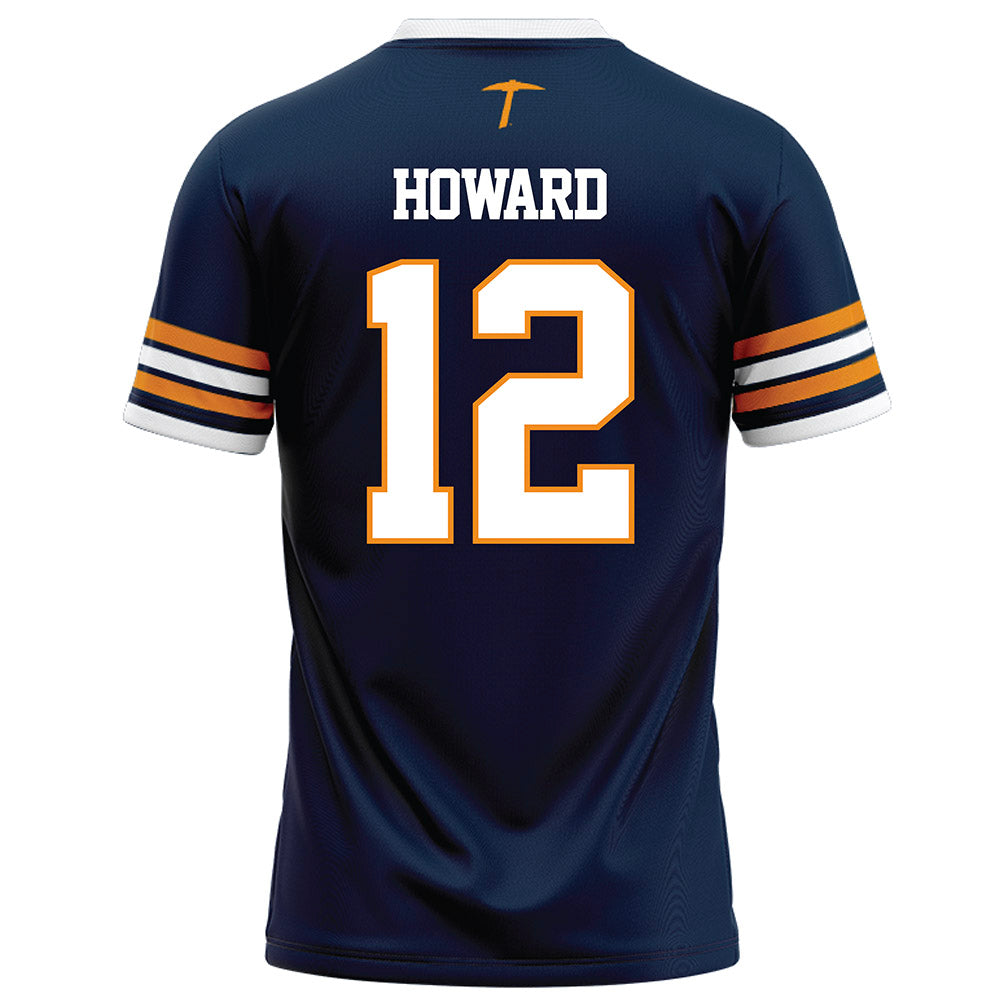 UTEP - NCAA Football : Donavan Howard - Navy Football Jersey-1