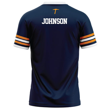 UTEP - NCAA Football : Grayson Johnson - Navy Football Jersey-1