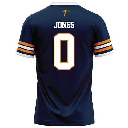 UTEP - NCAA Football : Tavorus Jones - Navy Football Jersey-1