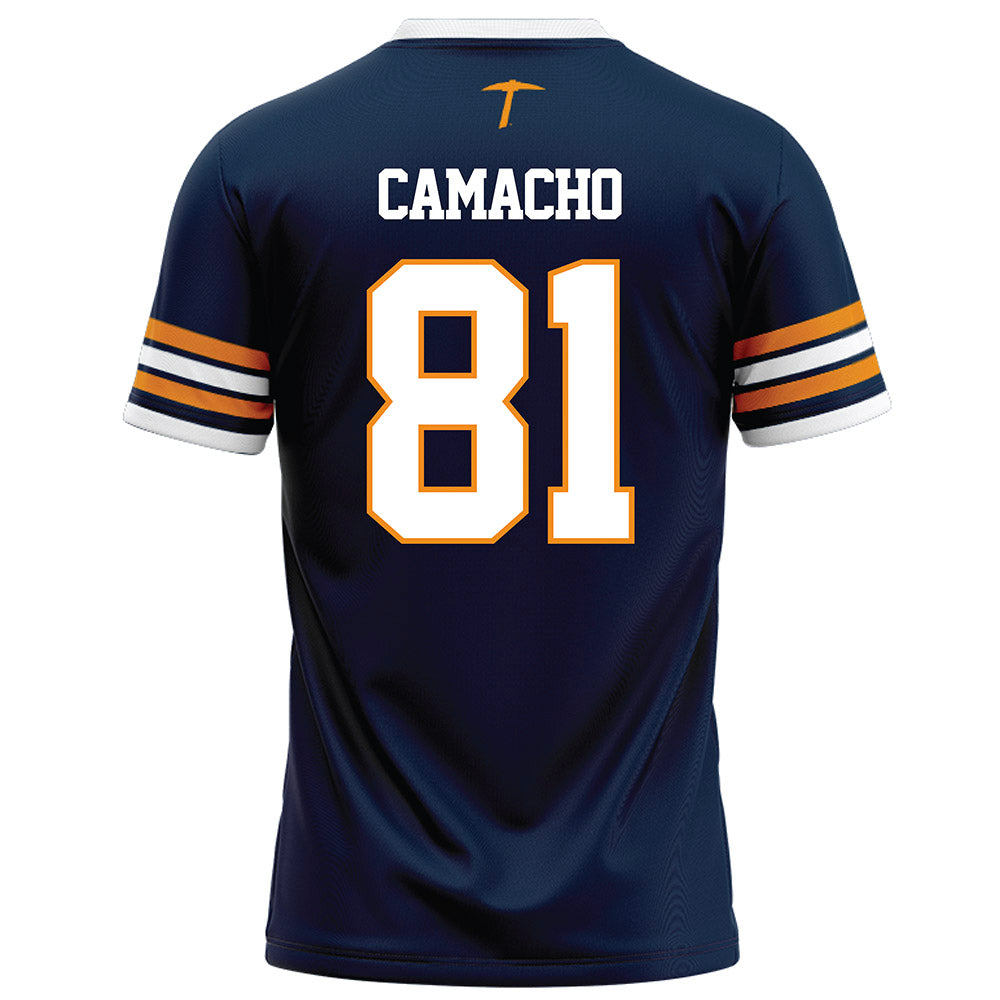 UTEP - NCAA Football : Johan Camacho - Navy Football Jersey-1