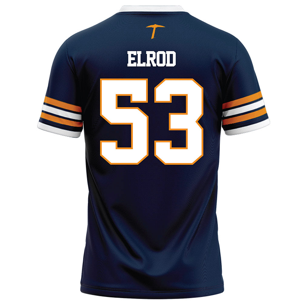UTEP - NCAA Football : Chase Elrod - Navy Football Jersey-1