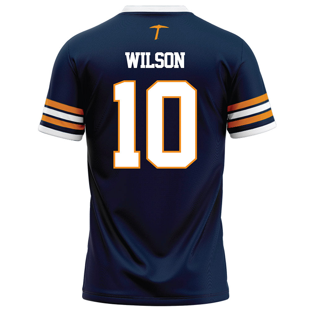 UTEP - NCAA Football : Jayden Wilson - Navy Football Jersey-1