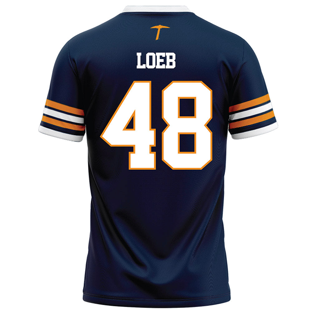 UTEP - NCAA Football : Carson Loeb - Navy Football Jersey-1