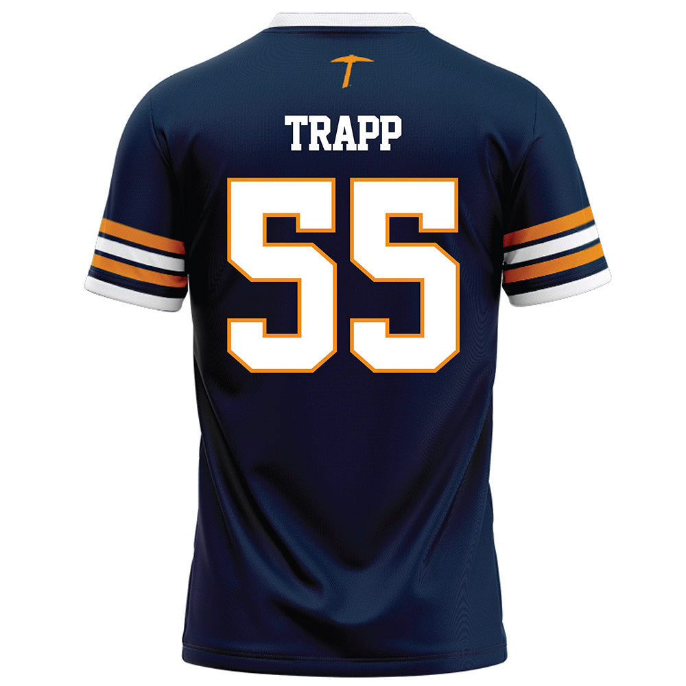 UTEP - NCAA Football : Jayden Trapp - Navy Football Jersey-1