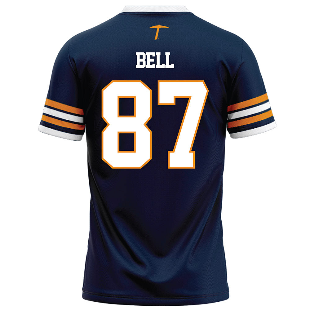 UTEP - NCAA Football : Chance Bell - Navy Football Jersey-1