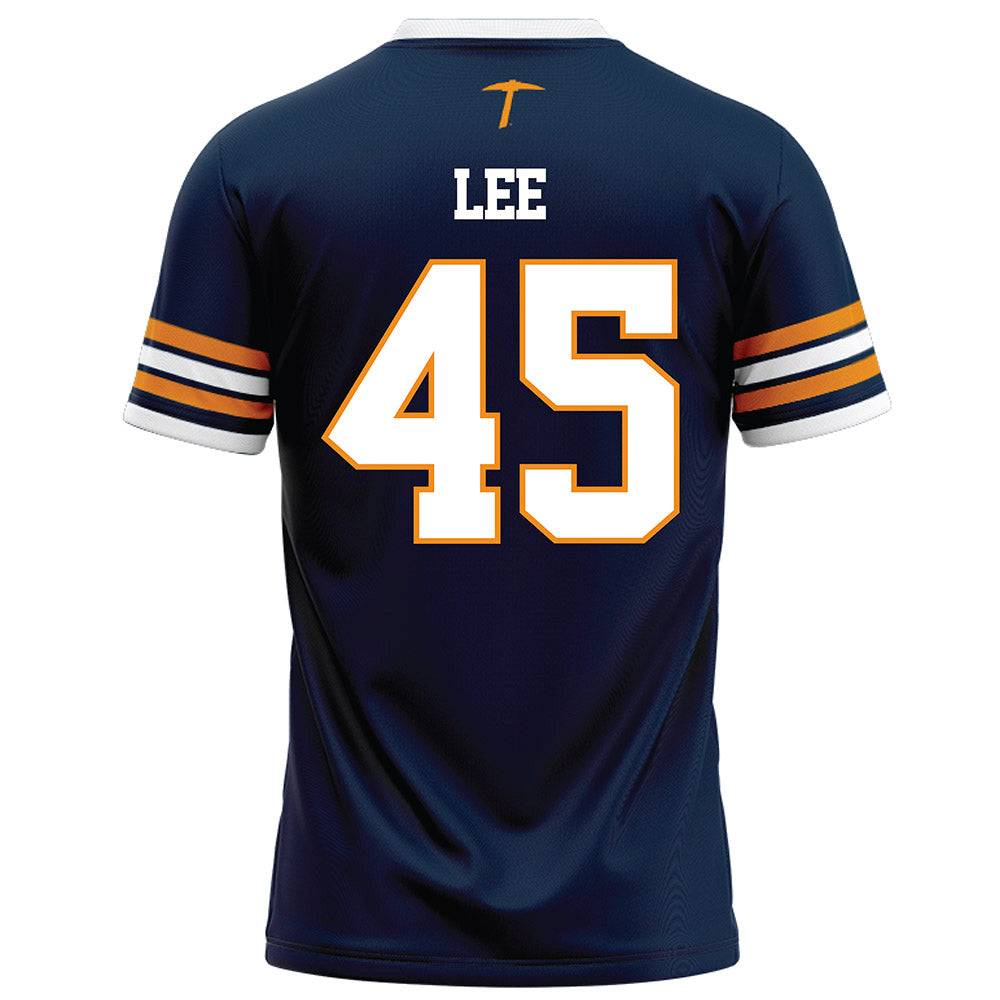 UTEP - NCAA Football : Justin Lee - Navy Football Jersey-1