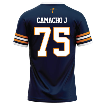 UTEP - NCAA Football : Juan Camacho J - Navy Football Jersey-1