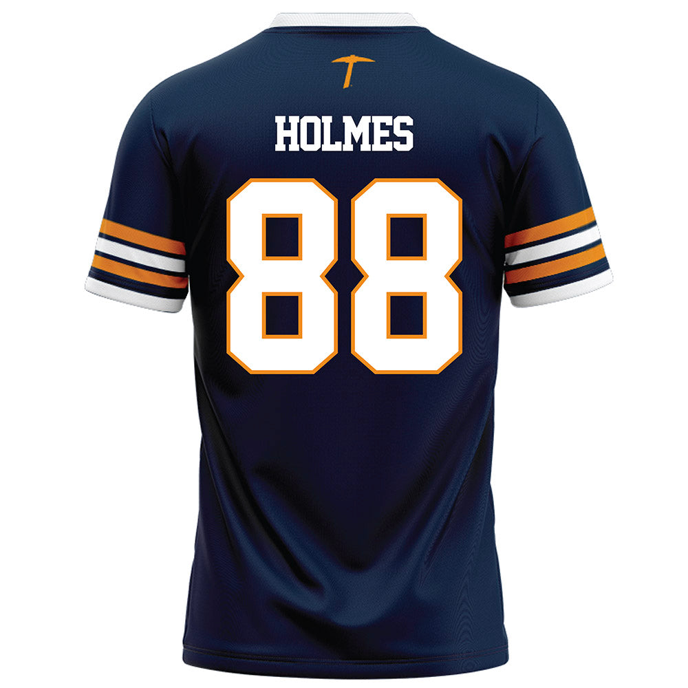 UTEP - NCAA Football : Truth Holmes - Navy Football Jersey-1
