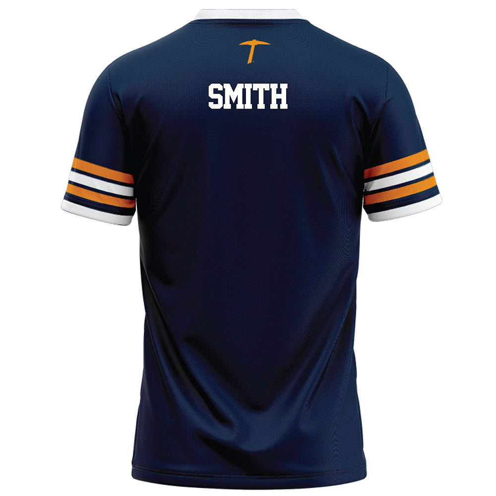 UTEP - NCAA Football : Rashad Smith - Navy Football Jersey-1