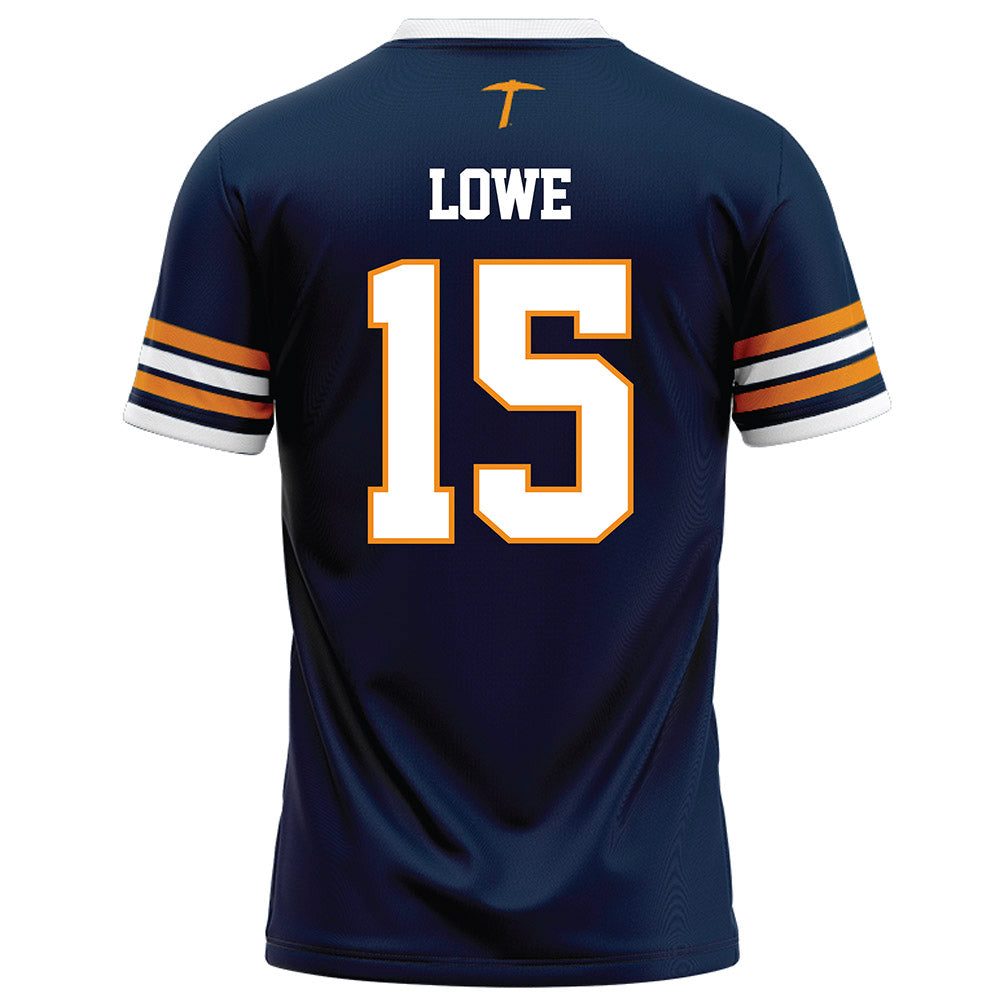 UTEP - NCAA Football : Kode Lowe - Navy Football Jersey-1
